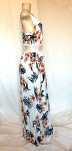 Load image into Gallery viewer, Women’s beautiful maxi dress with amazing floral print very soft and comfortable