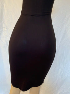 Cami bodycon dress knit, fitted, sleeves, ships out of California