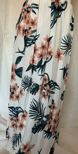 Women’s beautiful maxi dress with amazing floral print very soft and comfortable