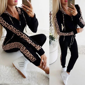 Women’s Athletic Casual Workout Running Yoga Hoodie Track Suit