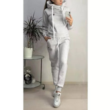 Load image into Gallery viewer, Women’s Athletic Casual Workout Running Yoga Hoodie Track Suit